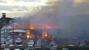 Northampton Pub Fire
