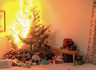 Blog- Christmas tree fire
