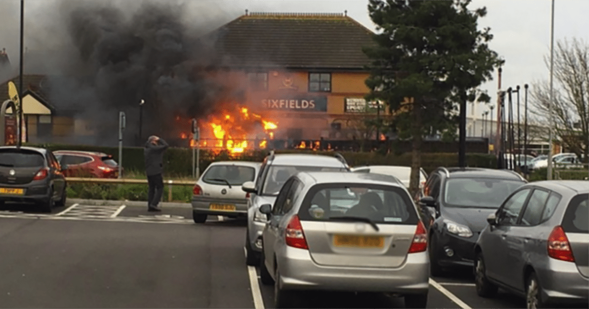 Blog- fire at sixfields