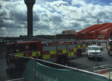 Luton ariport evac