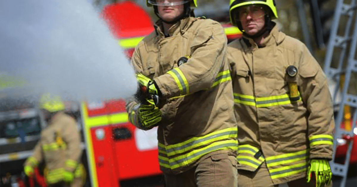 Caravan fire