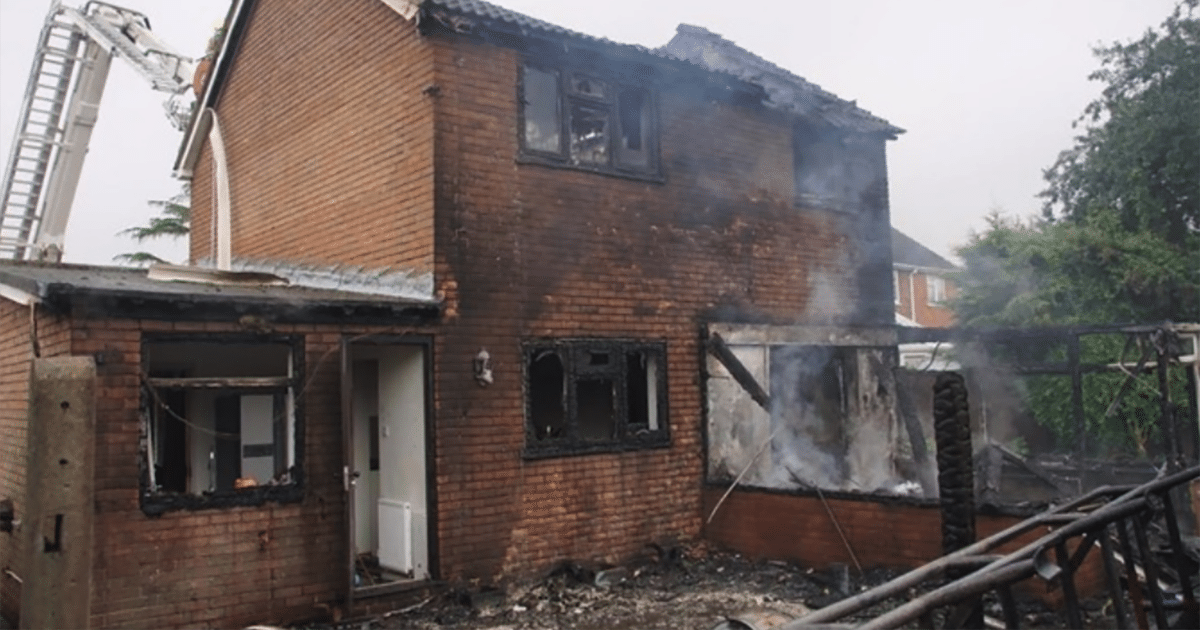 75% of bedforshire home fire
