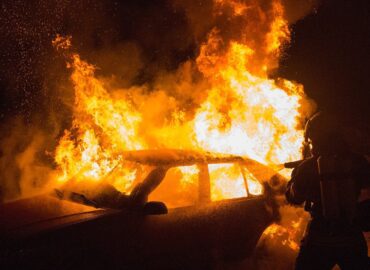Vehicle on Fire