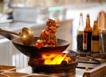 flame on hob