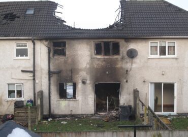 house after fire