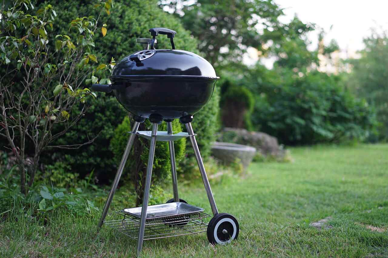 A bbq from our blog post about essential fire tips for the summer