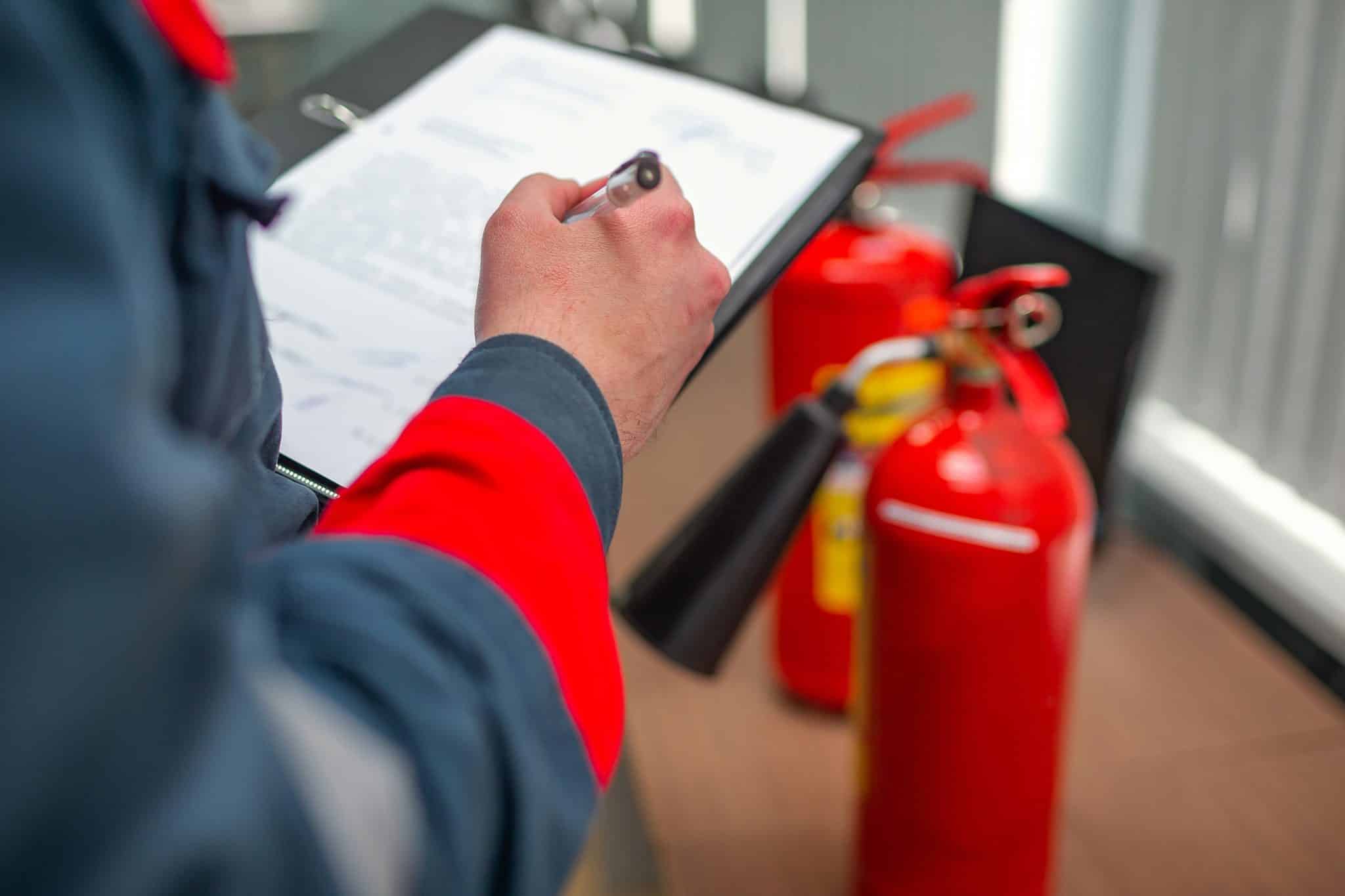 A fire risk assessment for someone who just moved office